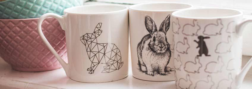 Bedruckte Becher mit Logo