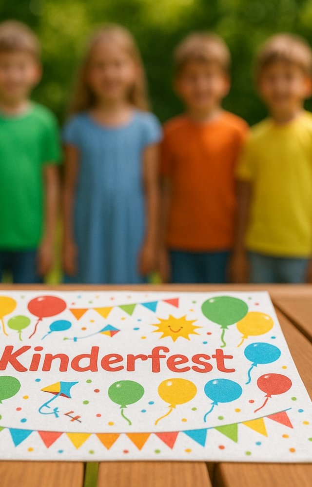 Bedruckte Servietten für Kinderfeste